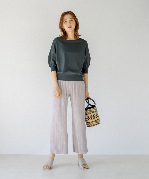 RIVE DROITE（リヴドロワ）の「スクエアヒールミュール（サンダル・レディース・ブラック/グレー・S/M/L）」の13枚目の写真