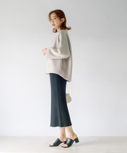 RIVE DROITE（リヴドロワ）の「スクエアヒールミュール（サンダル・レディース・ブラック/グレー・S/M/L）」の16枚目の写真