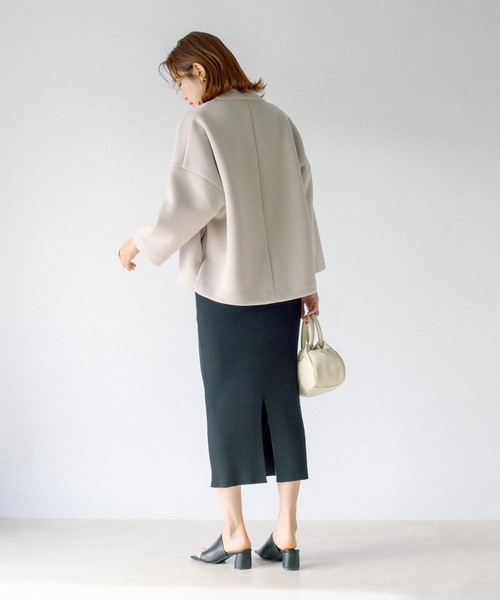 RIVE DROITE（リヴドロワ）の「スクエアヒールミュール（サンダル・レディース・ブラック/グレー・S/M/L）」の17枚目の写真