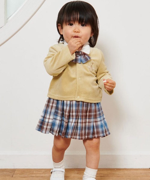 SweetMommy（スウィートマミー）の「ベビー カーディガン（その他ベビー用品・キッズ・ライトベージュ/杢グレー・50-70/80/90）」の22枚目の写真