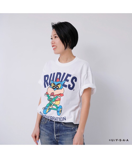 RUDIE'S(ルーディーズ)の「RUDIE'S x CRAYON SHINCHAN TRICYCLE TEE / ルーディーズ × クレヨンしんちゃん トライシクル T(Tシャツ/カットソー・メンズ・ホワイト/ブラック・XL/L/S/XXL/M)」の17枚目の写真