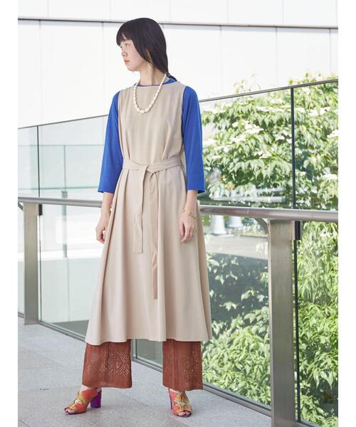 armonia(アルモニーア)の「armonia.柄編みニットパンツ(その他パンツ・レディース・イエロー/オレンジ/カーキ・FREE)」の19枚目の写真