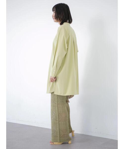 armonia(アルモニーア)の「armonia.柄編みニットパンツ(その他パンツ・レディース・イエロー/オレンジ/カーキ・FREE)」の21枚目の写真