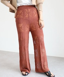 armonia | a.柄編みニットパンツ(その他パンツ)