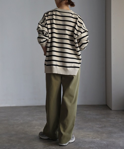 Bonjour Sagan（ボンジュールサガン）の「ドロストコットンパンツ（その他パンツ・レディース・ベージュ/ネイビー/ピンク/クリーム/ブラック/カーキ・FREE）」の16枚目の写真