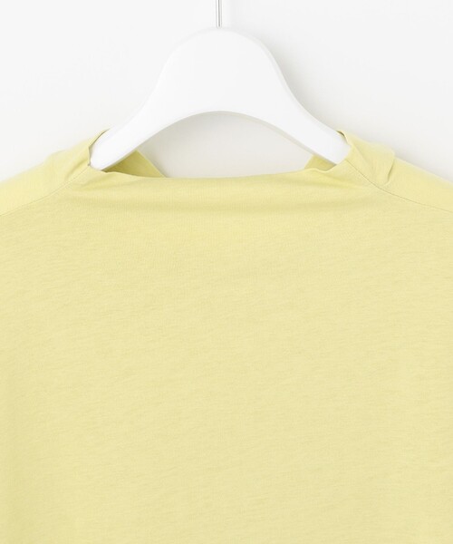 Feroux(フェルゥ)の「【吸水速乾・洗える】ハイネック Tシャツ(Tシャツ/カットソー・レディース・ホワイト系/ブラック系1/グレー系/アイボリー系/サックスブルー系/イエロー系・F)」の10枚目の写真