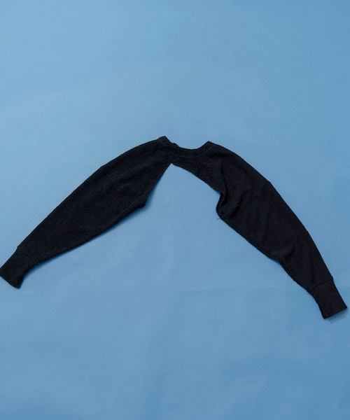 MAISON SPECIAL(メゾンスペシャル)の「2WAYアシメカットボレロ【MAISON SPECIAL/メゾンスペシャル】(Tシャツ/カットソー・レディース・ホワイト/ブラック/グリーン・FREE)」の15枚目の写真