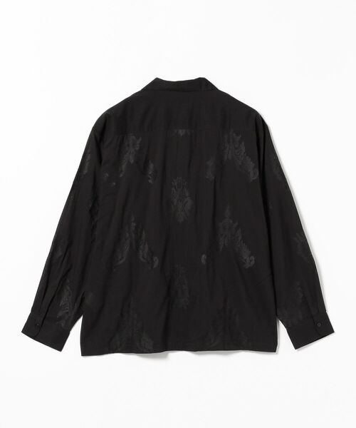 BEAMS LIGHTS(ビームスライツ)の「BEAMS LIGHTS / ボイル エンブロイド シャツ(シャツ/ブラウス・メンズ・ブラック/ブラウン・SMALL/MEDIUM/LARGE)」の8枚目の写真