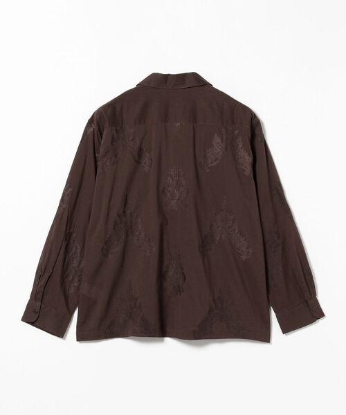 BEAMS LIGHTS(ビームスライツ)の「BEAMS LIGHTS / ボイル エンブロイド シャツ(シャツ/ブラウス・メンズ・ブラック/ブラウン・SMALL/MEDIUM/LARGE)」の13枚目の写真