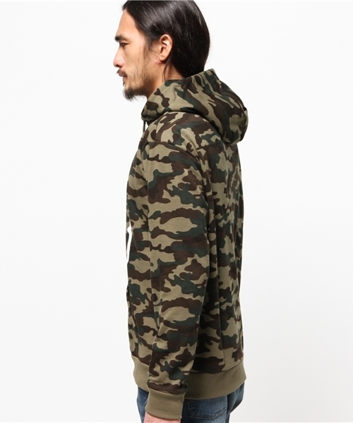 WEGO（ウィゴー）の「WEGO/カモフラプルパーカ－（パーカー・メンズ・その他1/その他2・LARGE/MEDIUM）」の4枚目の写真