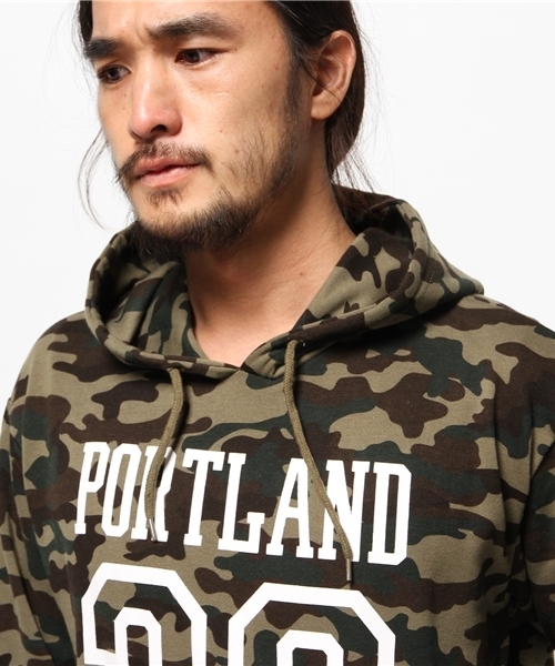 WEGO（ウィゴー）の「WEGO/カモフラプルパーカ－（パーカー・メンズ・その他1/その他2・LARGE/MEDIUM）」の6枚目の写真