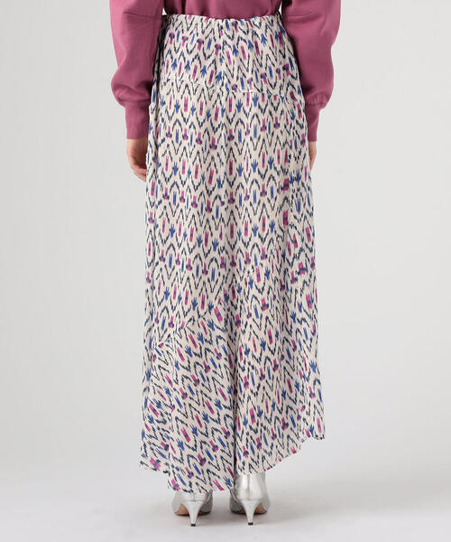 ISABEL MARANT(イザベルマラン)の「ISABEL MARANT ETOILE ALONA レーヨン プリントロングスカート(スカート・レディース・ホワイト系その他/レッド系その他2・36/34)」の6枚目の写真