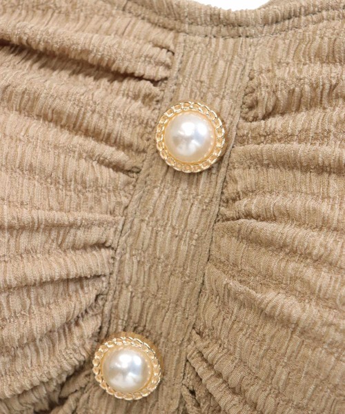 OSYAREVO（オシャレボ）の「ドッキングレース ベルスリーブ ワンピース 水着 レディース（水着・レディース・ベージュ・MEDIUM/LARGE/X-LARGE）」の12枚目の写真