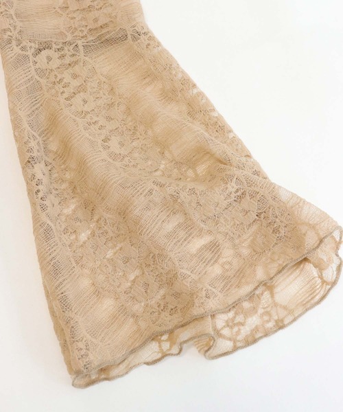 OSYAREVO（オシャレボ）の「ドッキングレース ベルスリーブ ワンピース 水着 レディース（水着・レディース・ベージュ・MEDIUM/LARGE/X-LARGE）」の8枚目の写真