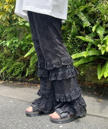 Candy Stripper レースフレアパンツ FRILL LACE FLARE PANTS | Candy Stripper（キャンディ