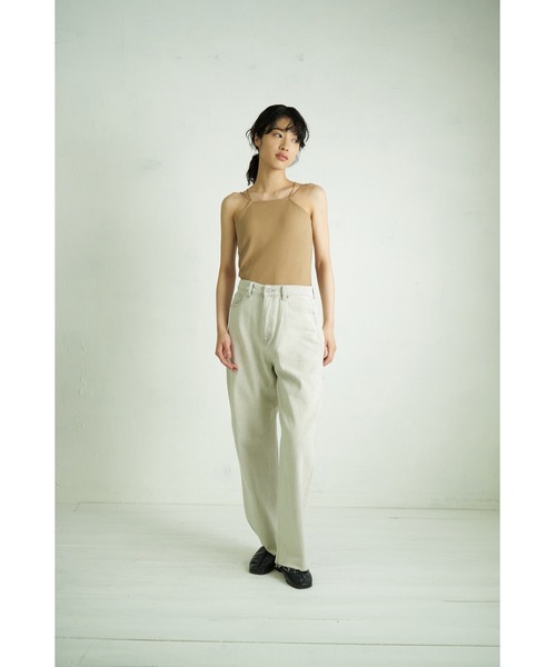 4youstory(フォーユーストーリー)の「【4youstory】デニムハイウエストパンツ(デニムパンツ・レディース・グレー/オフホワイト/ブルー/ブルー系その他・SMALL/MEDIUM)」の16枚目の写真