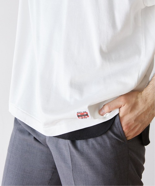 417 EDIFICE（フォーワンセブンエディフィス）の「ワッフルタンクトップ（Tシャツ/カットソー・メンズ・ホワイト/チャコールグレー/ブラック/ベージュ・SMALL/MEDIUM/LARGE/X-LARGE）」の7枚目の写真