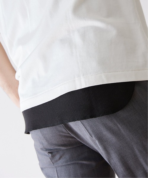 417 EDIFICE（フォーワンセブンエディフィス）の「ワッフルタンクトップ（Tシャツ/カットソー・メンズ・ホワイト/チャコールグレー/ブラック/ベージュ・SMALL/MEDIUM/LARGE/X-LARGE）」の10枚目の写真