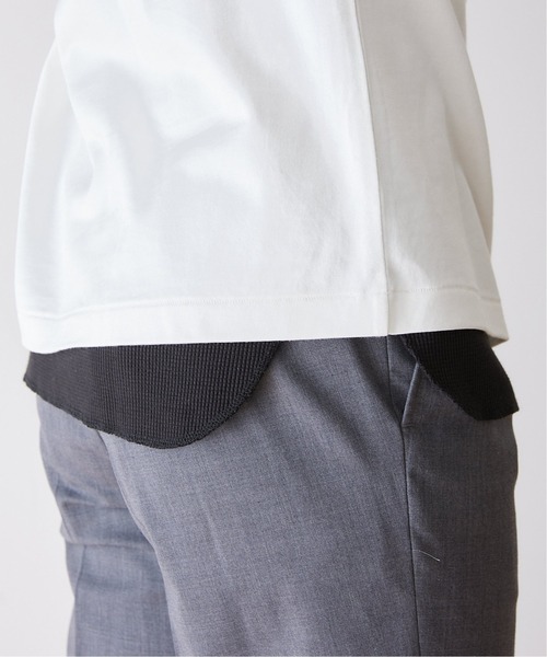 417 EDIFICE（フォーワンセブンエディフィス）の「ワッフルタンクトップ（Tシャツ/カットソー・メンズ・ホワイト/チャコールグレー/ブラック/ベージュ・SMALL/MEDIUM/LARGE/X-LARGE）」の11枚目の写真