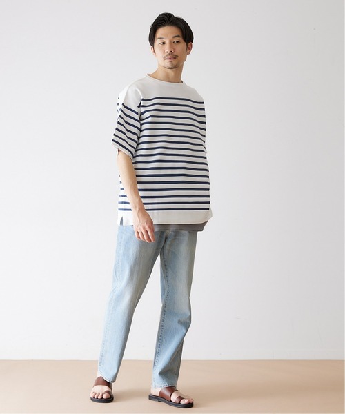 417 EDIFICE（フォーワンセブンエディフィス）の「ワッフルタンクトップ（Tシャツ/カットソー・メンズ・ホワイト/チャコールグレー/ブラック/ベージュ・SMALL/MEDIUM/LARGE/X-LARGE）」の13枚目の写真