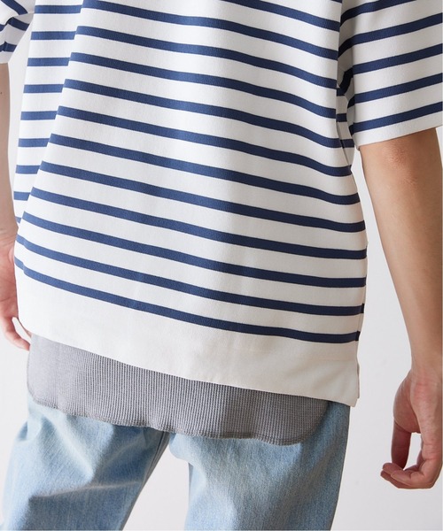 417 EDIFICE（フォーワンセブンエディフィス）の「ワッフルタンクトップ（Tシャツ/カットソー・メンズ・ホワイト/チャコールグレー/ブラック/ベージュ・SMALL/MEDIUM/LARGE/X-LARGE）」の19枚目の写真