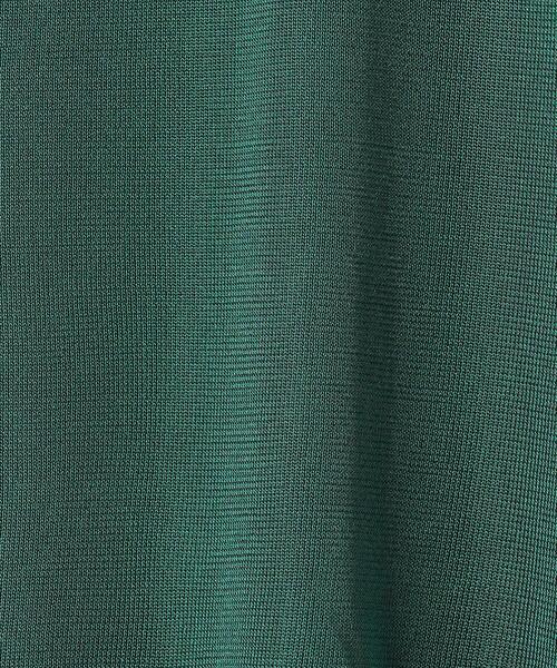 BEAUTY&YOUTH UNITED ARROWS（ビューティーアンドユースユナイテッドアローズ）の「シャイニーシアー ショートスリーブ ニットプルオーバー -ウォッシャブル-（ニット/セーター・レディース・ベージュ/ブラック/ケリー・FREE）」の14枚目の写真