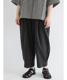 Samansa Mos2 | コクーンタックパンツ(その他パンツ)