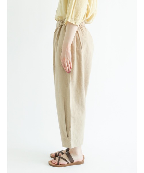 新品　SM2☆ベージュ／コクーンタックパンツ Samansa Mos2（サマンサ モスモス）の「コクーンタックパンツ