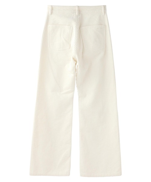 X-girl（エックスガール）の「CORDUROY LOOSE FLARE PANTS（その他パンツ・レディース・ホワイト/ブラック/ライトブルー・S/XS/M）」の12枚目の写真