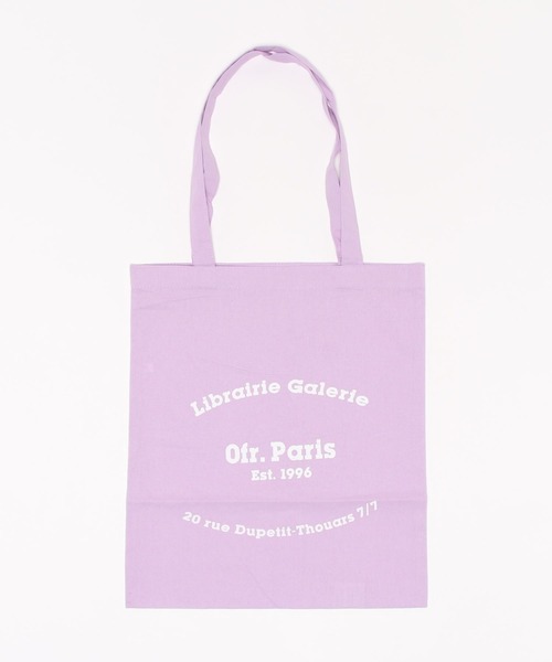 CLEA（クレア）の「Paris ロゴ トートバッグ（トートバッグ・レディース・ブラック/パープル/ピンク/グリーン/アイボリー・FREE）」の18枚目の写真