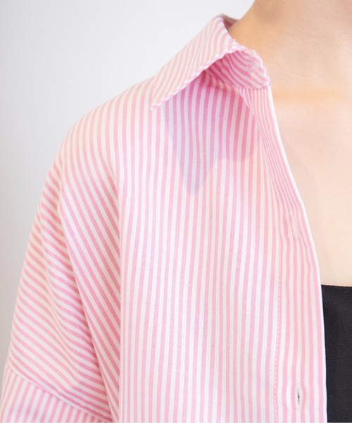 FREE'S MART（フリーズマート）の「◇ストライプルーズシャツ（シャツ/ブラウス・レディース・ブルー系その他/ピンク系その他/グリーン系その他・FREE）」の20枚目の写真