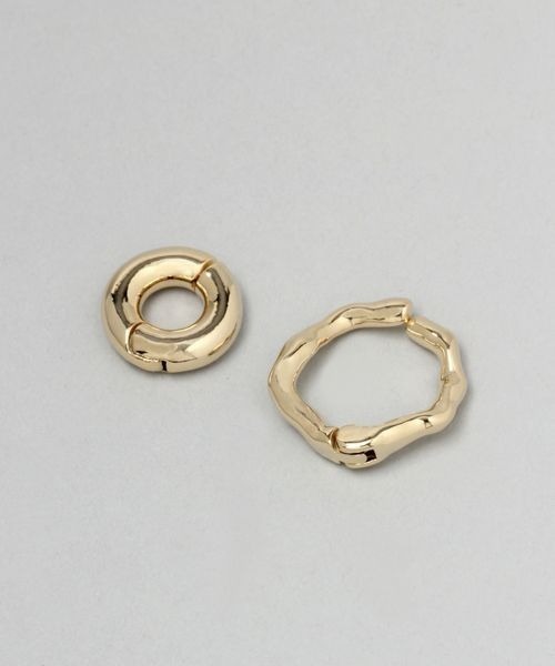 JEANASIS（ジーナシス）の「マルチカフ2Pセット/285652（イヤーカフ・レディース・シルバー/ゴールド・FREE）」の2枚目の写真