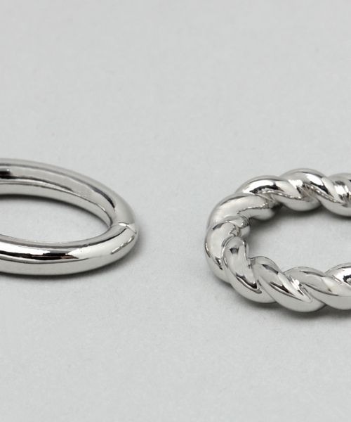 JEANASIS（ジーナシス）の「マルチカフ2Pセット/285652（イヤーカフ・レディース・シルバー/ゴールド・FREE）」の3枚目の写真