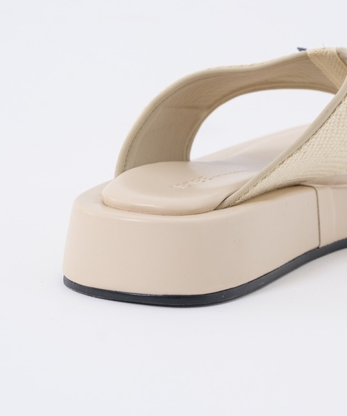 JETEE（ジュテ）の「JETEE tongsサンダル（サンダル・レディース・ブラック/アイボリー・MEDIUM/LARGE）」の18枚目の写真