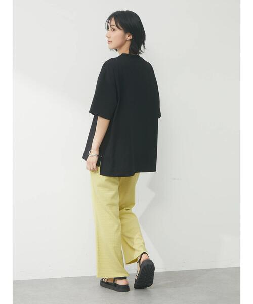 RAY CASSIN FAVORI（レイカズンフェバリ）の「・RAY CASSIN ビッグロゴptTシャツ（Tシャツ/カットソー・レディース・ブラック/オフホワイト/ブルー/グレイッシュベージュ・FREE）」の11枚目の写真