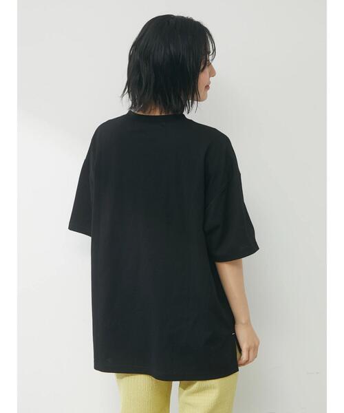 RAY CASSIN FAVORI（レイカズンフェバリ）の「・RAY CASSIN ビッグロゴptTシャツ（Tシャツ/カットソー・レディース・ブラック/オフホワイト/ブルー/グレイッシュベージュ・FREE）」の14枚目の写真