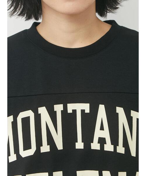 RAY CASSIN FAVORI（レイカズンフェバリ）の「・RAY CASSIN ビッグロゴptTシャツ（Tシャツ/カットソー・レディース・ブラック/オフホワイト/ブルー/グレイッシュベージュ・FREE）」の15枚目の写真