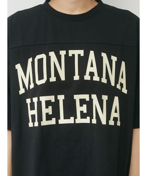 RAY CASSIN FAVORI（レイカズンフェバリ）の「・RAY CASSIN ビッグロゴptTシャツ（Tシャツ/カットソー・レディース・ブラック/オフホワイト/ブルー/グレイッシュベージュ・FREE）」の16枚目の写真