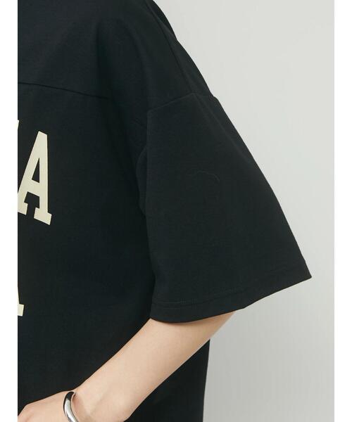 RAY CASSIN FAVORI（レイカズンフェバリ）の「・RAY CASSIN ビッグロゴptTシャツ（Tシャツ/カットソー・レディース・ブラック/オフホワイト/ブルー/グレイッシュベージュ・FREE）」の17枚目の写真