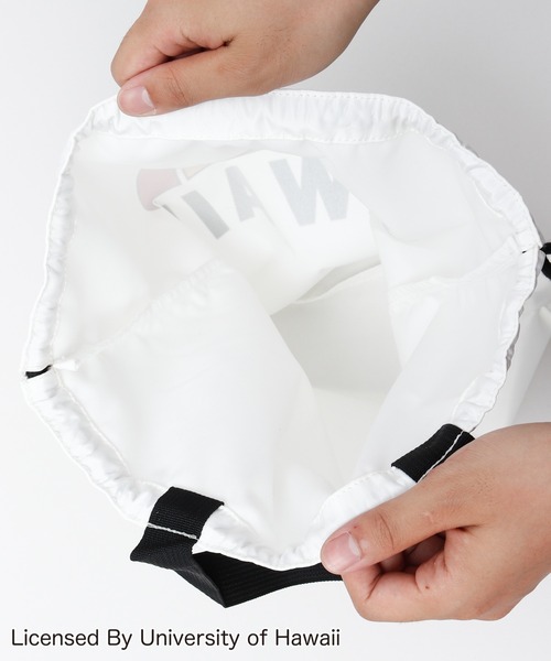 Kahiko（カヒコ）の「【Kahiko】University of Hawaii レインボーナップサック（バックパック/リュック・レディース・レインボー・FREE）」の7枚目の写真