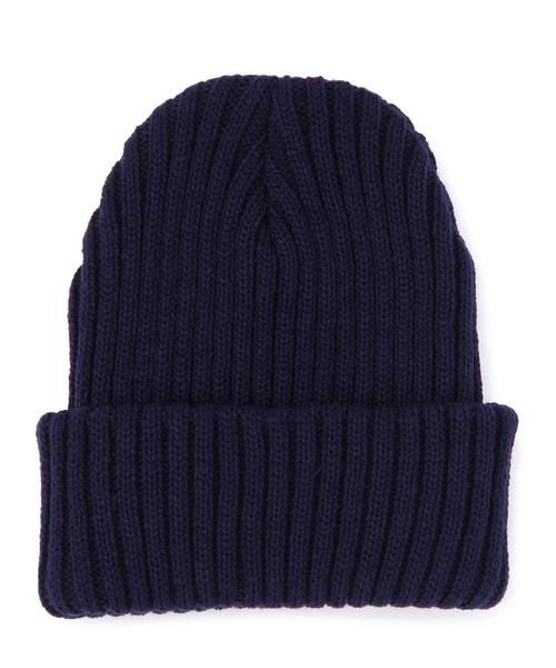 Another Edition（アナザーエディション）の「リブニットキャップ2/ AE RIB KNIT CAPⅡ◆（ニットキャップ/ビーニー・レディース・ホワイト/グレー/ライトブルー/ネイビー・フリー）」の4枚目の写真