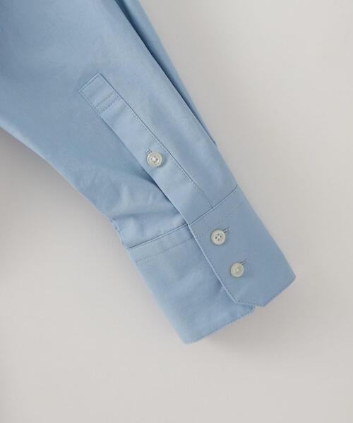 CITEN（シテン）の「＜CITEN＞スタンドカラー オーバー シャツ（シャツ/ブラウス・レディース・ライトブルー/オフホワイト・FREE）」の22枚目の写真