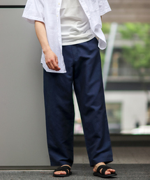 BAMBOO LINEN TAPERED パンツ
