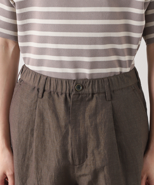 B.C STOCK(ベーセーストック)の「BAMBOO LINEN TAPERED パンツ(その他パンツ・メンズ・モスグリーン/ネイビー/ベージュ・LARGE/MEDIUM/SMALL)」の18枚目の写真