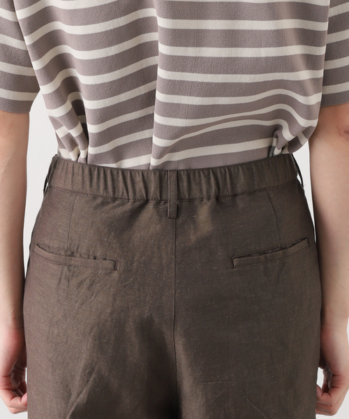 B.C STOCK(ベーセーストック)の「BAMBOO LINEN TAPERED パンツ(その他パンツ・メンズ・モスグリーン/ネイビー/ベージュ・LARGE/MEDIUM/SMALL)」の19枚目の写真