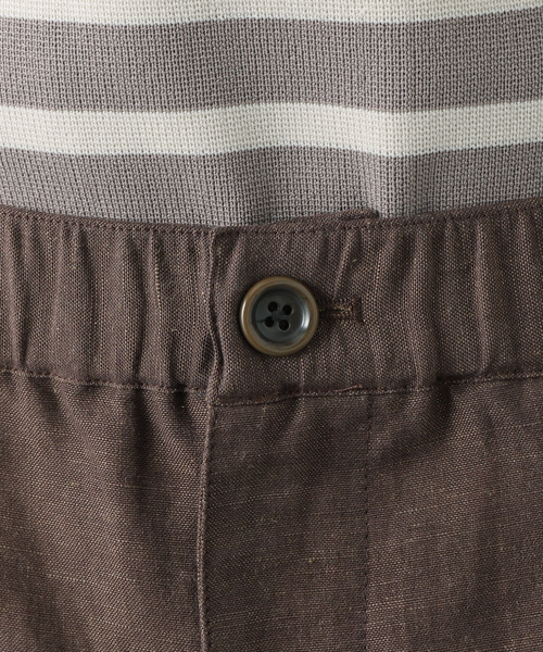 B.C STOCK(ベーセーストック)の「BAMBOO LINEN TAPERED パンツ(その他パンツ・メンズ・モスグリーン/ネイビー/ベージュ・LARGE/MEDIUM/SMALL)」の22枚目の写真