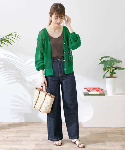 「URBAN RESEARCH Sonny Label」 カーディガン FREE マスタード レディース URBAN RESEARCH Sonny Label 「URBAN Label」 カーディガン FREE