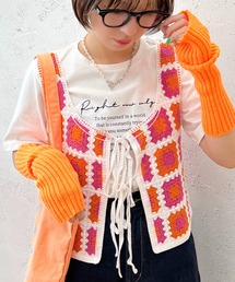 apres jour mignon | クロシェライクベスト【ZOZOTOWN限定アイテム】(ベスト)