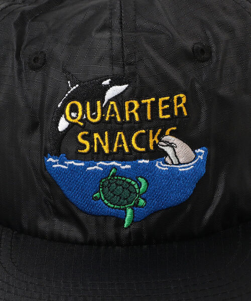 QUARTER SNACKS（クウォータースナックス）の「QUARTER SNACKS / Aquatic Cap（ハット・メンズ・ブラック/ブラウン系その他2・ONE SIZE）」の4枚目の写真