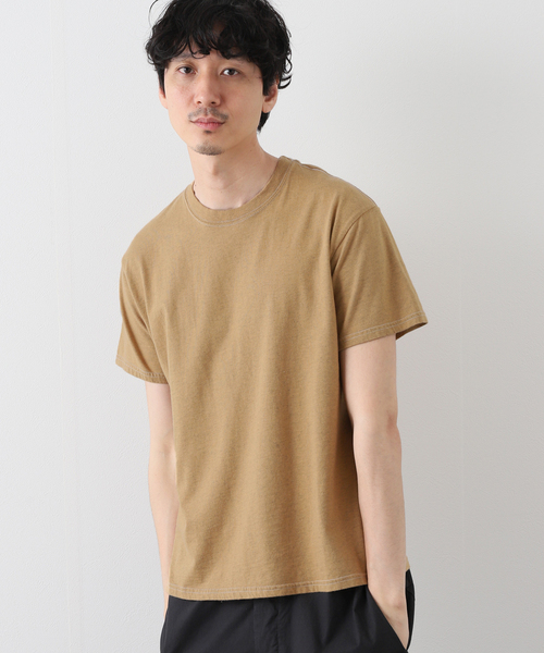 417 EDIFICE（フォーワンセブンエディフィス）の「【RUSSELL ATHLETIC / ラッセル アスレティック】417別注ソリッドTシャツ（Tシャツ/カットソー・メンズ・ホワイト/ブラック/ブラウン/ブルー/グリーン/ピンク系その他・MEDIUM/LARGE/X-LARGE）」の3枚目の写真